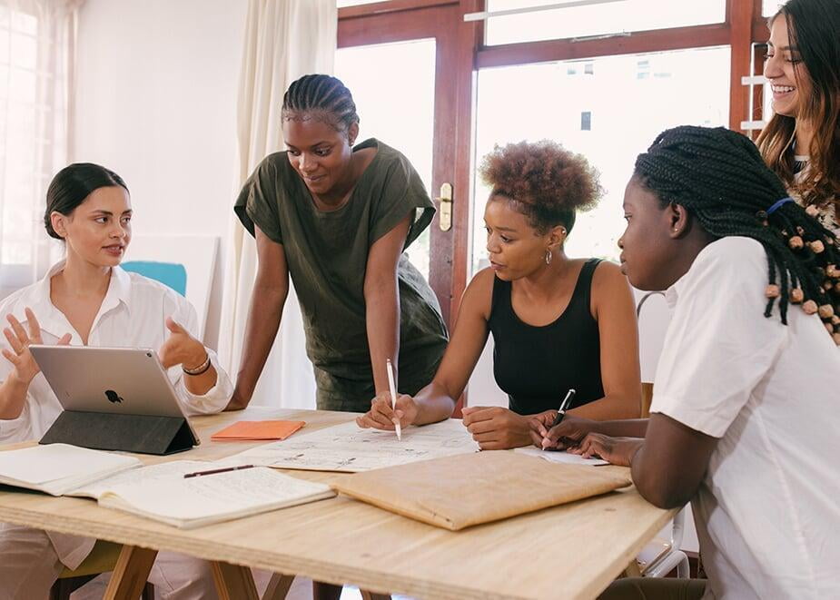 Women in business meeting